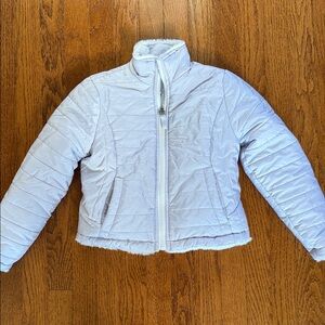 C&C California Kids Reversible Puffer Jacket - Light Gray